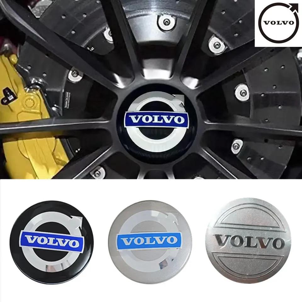 4PCS 56MM Automobile Wheel Hub Sticker Is Suitable for Volvo S8LXC60XC90 Wheel Hub Center Cover Labeling Modified Car Sticker. NA6