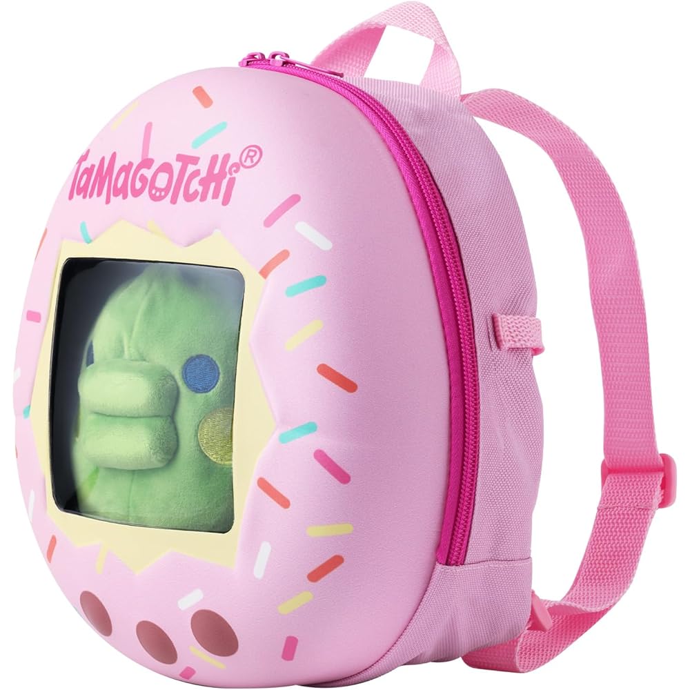 

Bandai Tamagotchi Plush Backpack Set with Interactive Features and Accessories