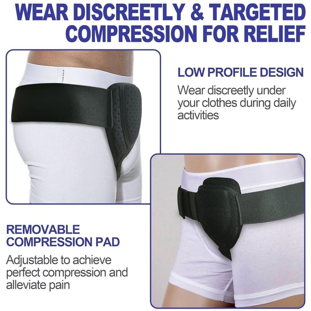 Nastavitelný tříselný pás po operaci kýly Recovery Strap Komfortní design Podpora třísel Anti-slip podpůrný popruh Ochrana proti kýle Pro denní použití