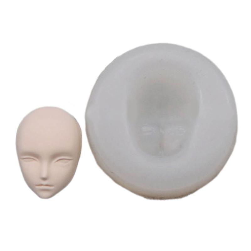 

Дитяче обличчя Глиняна форма Форма для обличчя Форма з епоксидної смоли для Шоколадних цукерок, Фонданту, Прикрас для торта