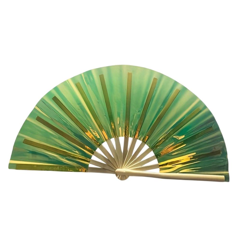Folding Popping Fan Multifunction Decoration for Festival Line Dancing Party