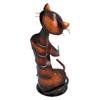 Cat Shaped Wine Rack Metal Sculpture Shelf Practical Sculpture Home Decoration Interior Decoration