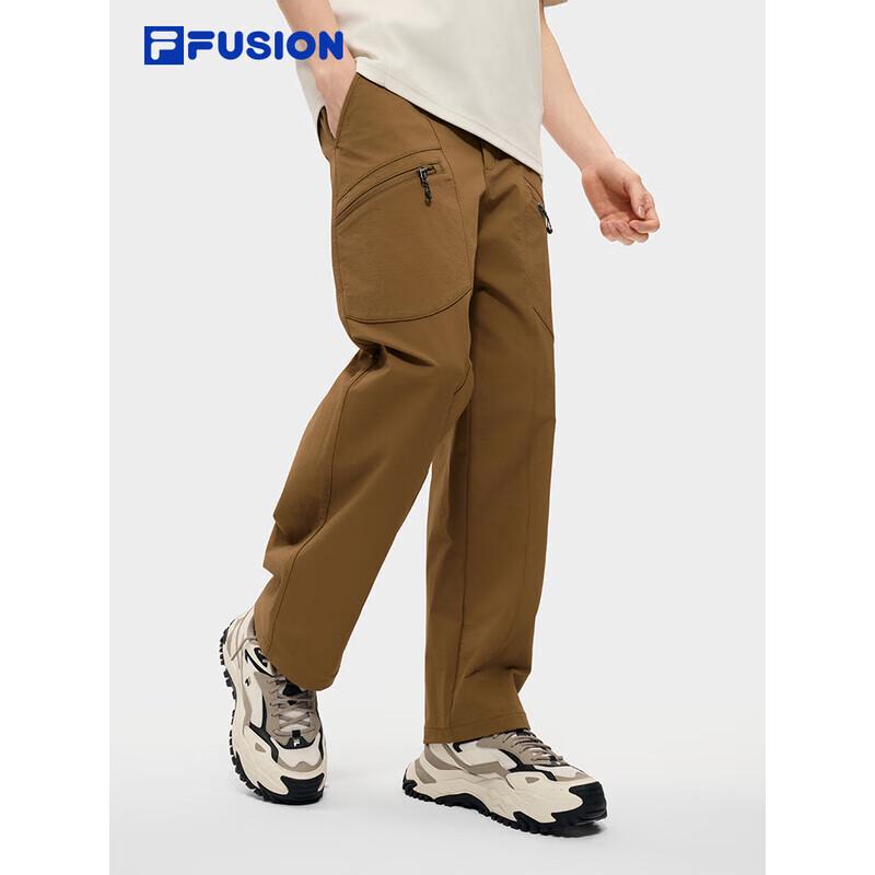 FILA FUSION Men s 2026 Spring Straight-Leg Woven Casual Pants M
