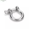 316 Stainless Steel Marine Shackles - Japanese D, U, Bow, Arched Types - Sizes M4, M5, M6, M8, M10, M12