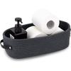 Cotton Rope Woven Storage Basket Desktop Organizer Household Cosmetic Snack Storage Box