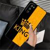 Crown Letters Case for Motorola Moto G52 G51 G73 G50 G71 Edge 20 Pro 30 Lite G53 G30 G60s G22 Edge40 G32 Phone Cover
