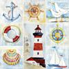Diy 5d Painting Sea Diamond View Diamond Embroidery Navigation Cross Stitch Full Round Drill Home Decor Manual Art Gift