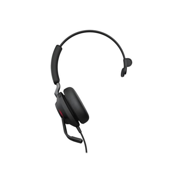 Micro-casque USB-C Jabra Evolve2 40 SE UC Mono - Sur-oreille - Isolation Acoustique - Anti-bruit