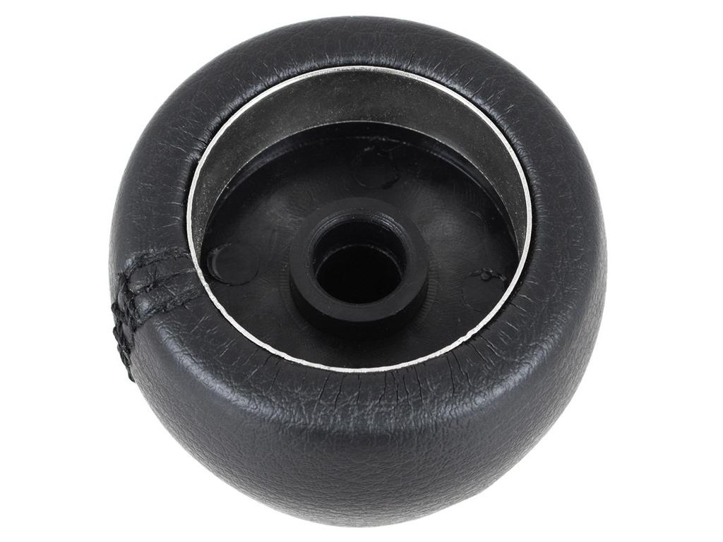 Alfa Romeo 147 00-10 Gear Shift Knob, Black & Silver, 5 Speed
