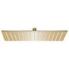Rain Shower Head Stainless Steel 40x40 Cm Square Golden