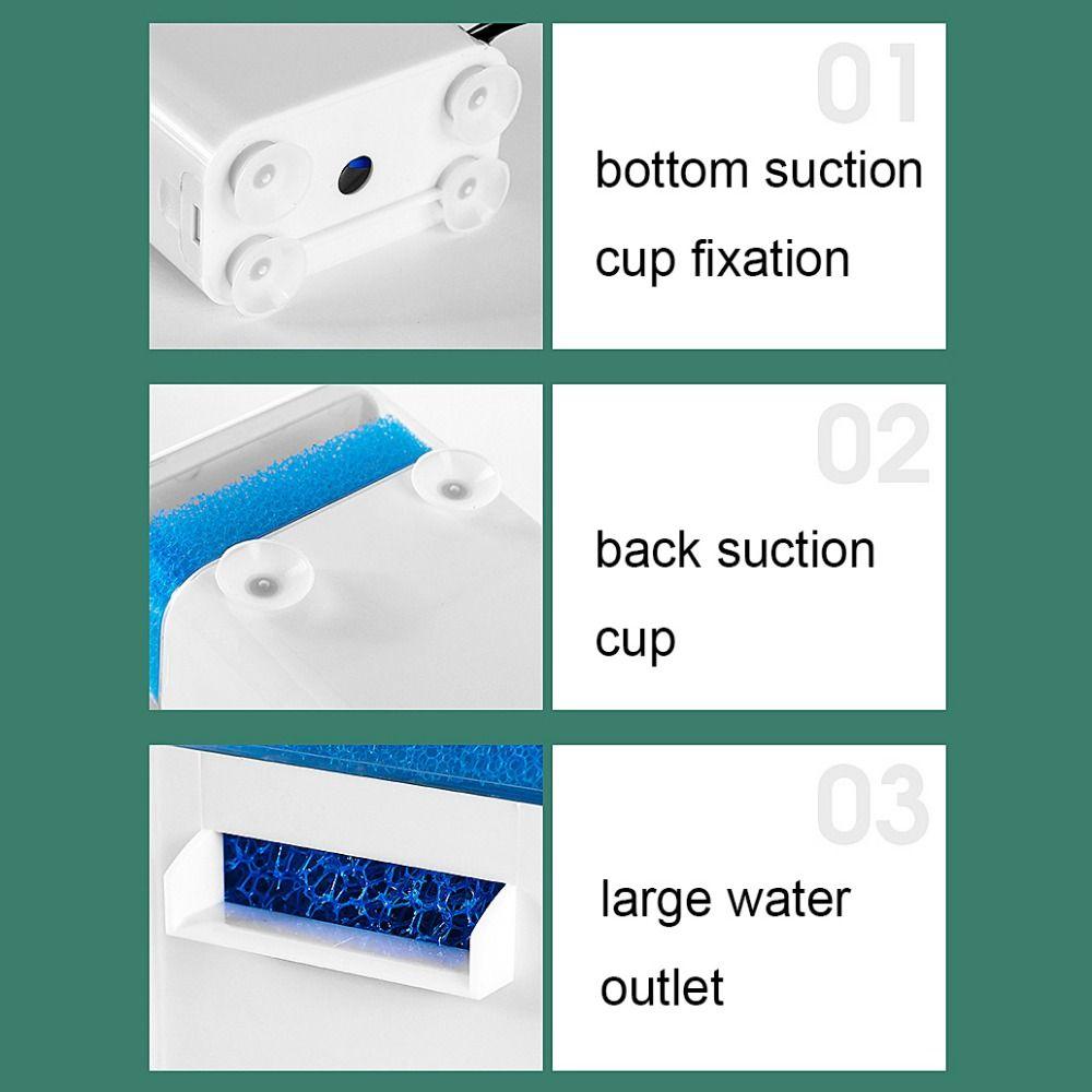 Low Water Level Turtle Tank Filter Silent Water Filter Pump  for Turtle Tank