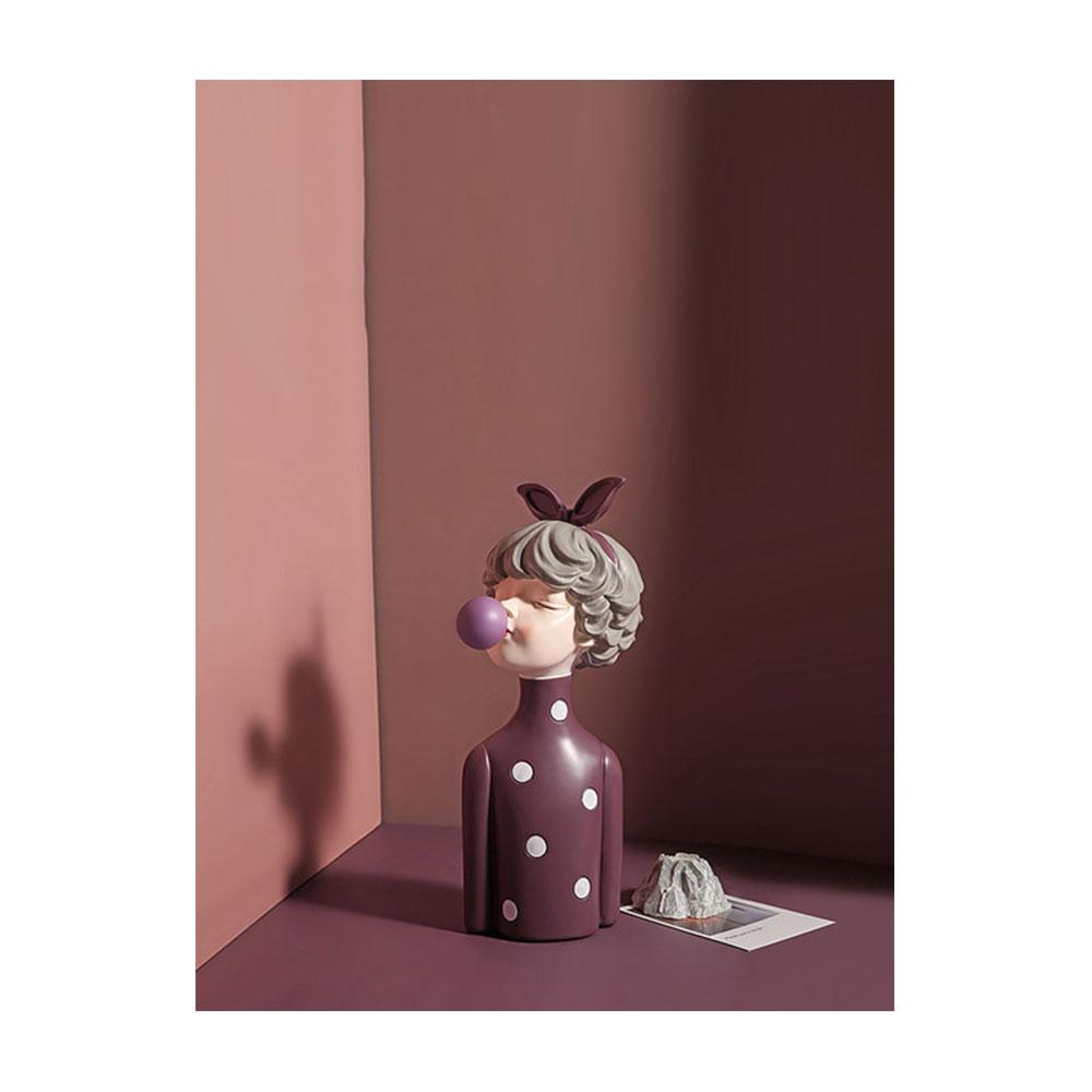 Harz Mädchen Kunst Wohndekor Dekoration Zimmer Figuren Für Innen Schreibtischzubehör Kawaii Statue Skulpturen Nordisch Wohnen