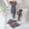 Elegant Dual-Sided Wool Scarf: Versatile Fashion Shawl for Ladies