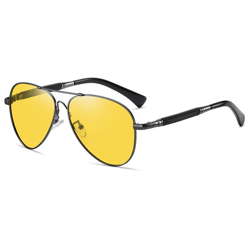 Men And Women Polarized Sunglasses Colored Reflective Glasses Driving Sunglasses Black Unisex Pilot Lenses Uv400