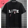 Unisexs Casual Crew Neck Tshirt With Geometric Badminton Players Print Fashion Shortsleev Cotton Tshirt Allseason Sportswear