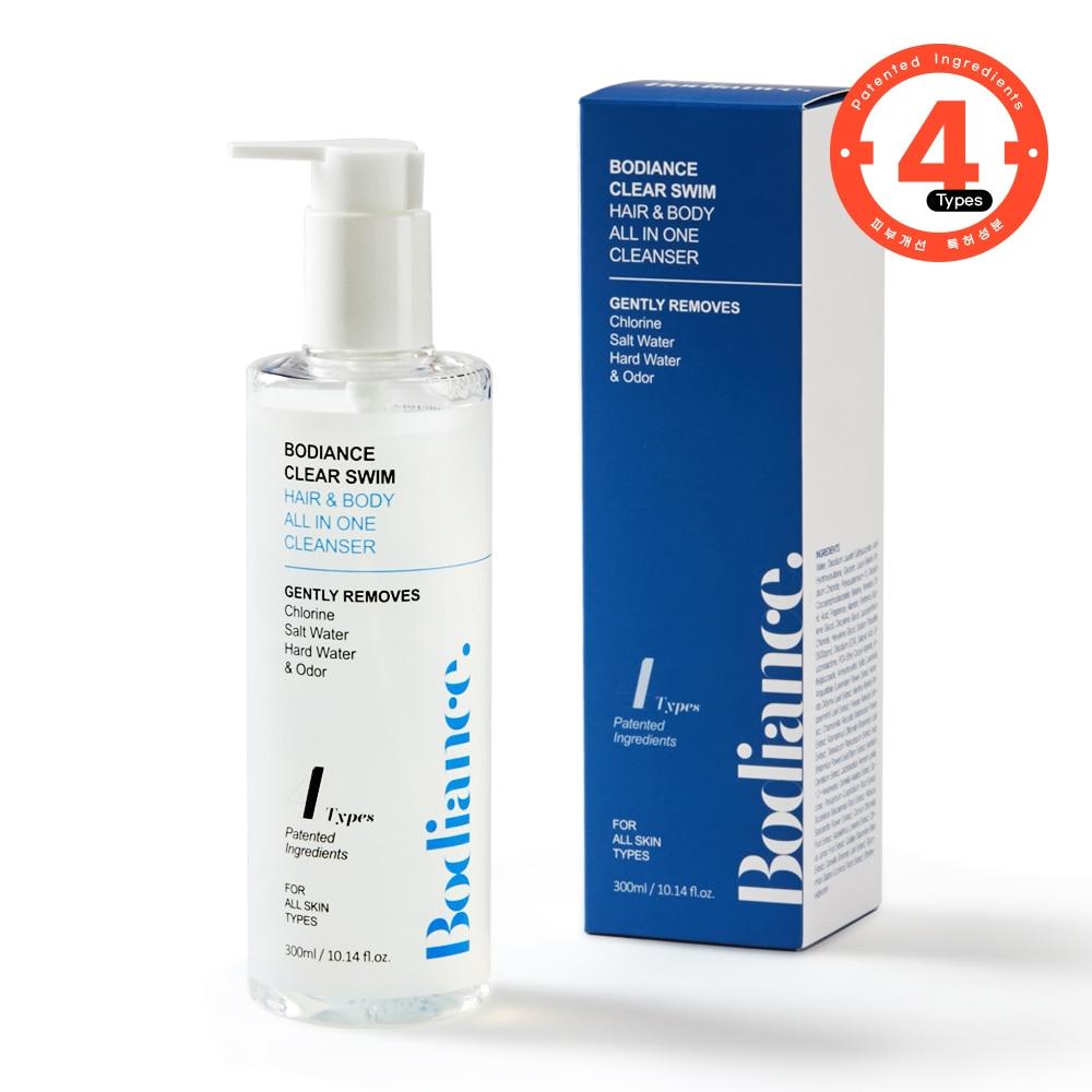 

Bodyance Clear Swim Hair Body Очищающее средство 3 в 1 300 мл