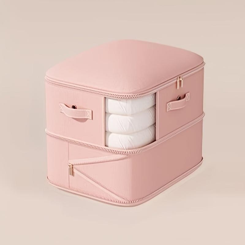 1pc Compression Storage Bag Heavy-Duty Space Saving Large-capacity Travel Container for Quilt Cloth Wardrobe Closet Organization