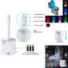 Modern Minimalist Toilet Night Light With 8 Color Led Sensor For Bathroom Ambiance