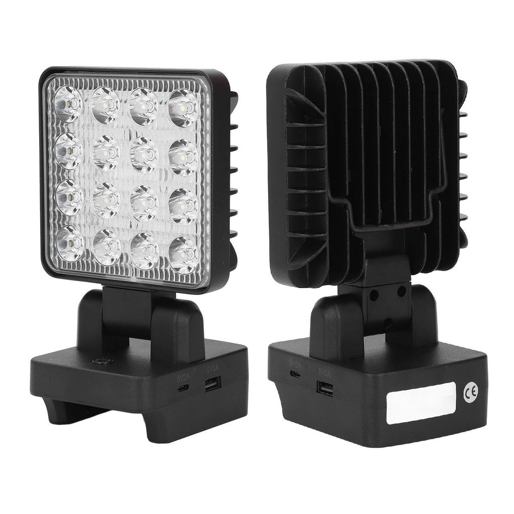 LED Work Light USB Type C 5V2A Output IP67 Water Proof Portable Lighting Lamp for Vehicle Repair Out