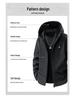 FIRS Men's Hooded Winter Padded Jacket