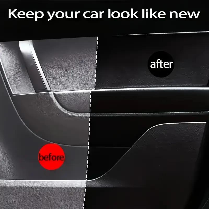 KJM Plastic Repair Paste-2-3 Years Protection,Polish for Interior and Exterior of Steering Wheel,Tires and Plastic Panels