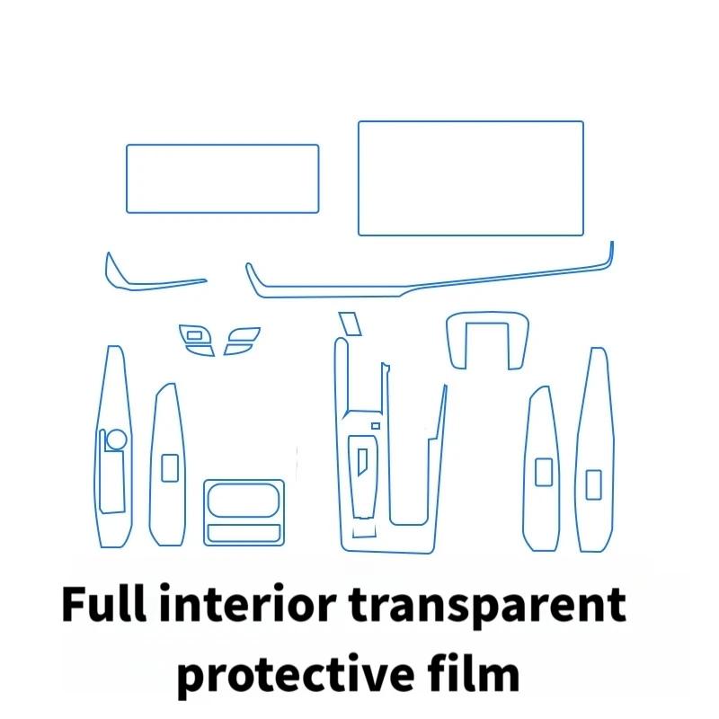 Pentru Camry 2024-2026 Accesorii Interioare Auto Panou de Bord Multimedia Navigație Film de Protecție Moale Transparent Anti-Zgârieturi