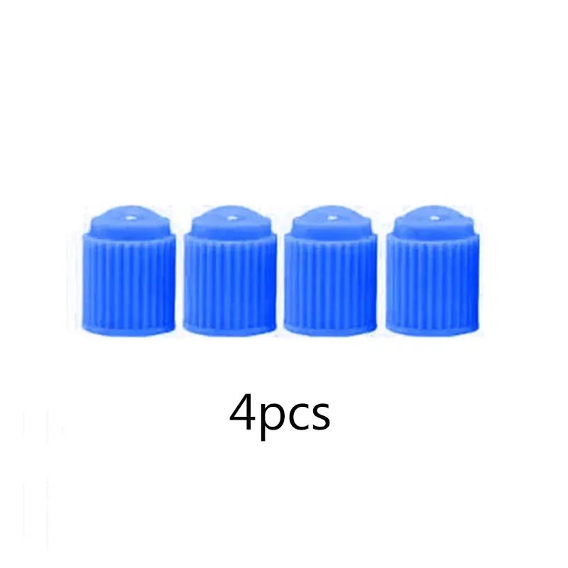 Universal Car Valve Cap Plastic Wheel Tire Air Stem Cover Black Red Blue Dust Tyre Valve Caps For Car Motorcycles Bike Bicycle