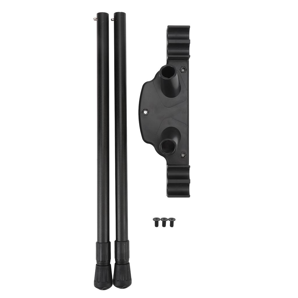 Folding Table Legs Height Adjustable Aluminum Alloy DIY Folding Desk Legs Kit with Nylon Connector for Camping Table