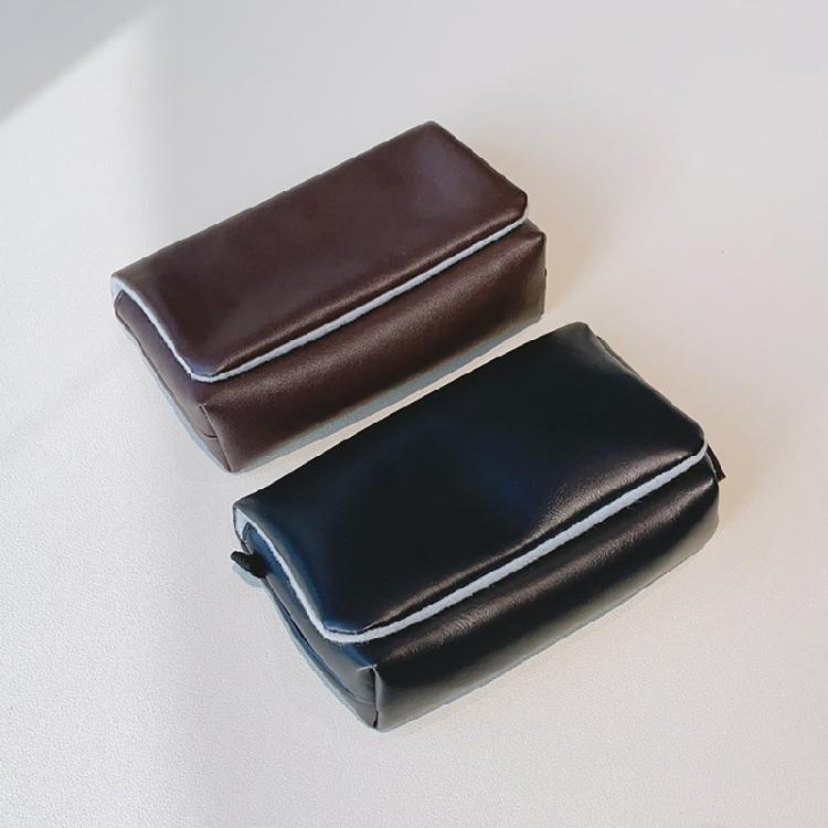 PU Camera Storage Bag for ZV 1F Users and More Digital Camera Vlog Camera with Convenient Compartments