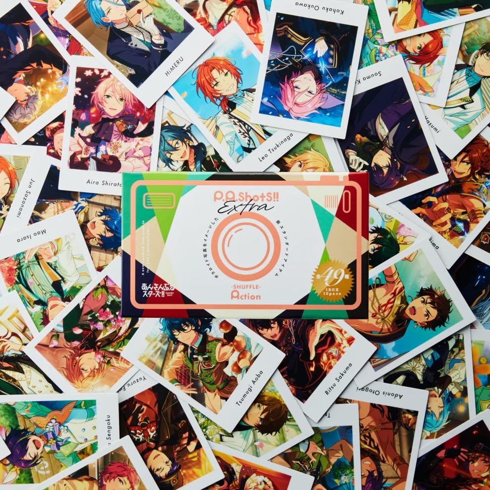 

Ensemble Stars Пашатцу Экстра П.А.шоты!! Дополнительный -SHUFFLE- Action BOX Продукт 1 КОРОБКА = 10 пакетиков