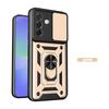 Heavy Duty Armor Magnetic Ring Holder Case For Samsung Galaxy A07 4G A27 A37 A57 5G Funda Slide Camera Lens Protect Cover Coque