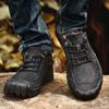 Genuine Leather Shoes Men Lace Up Casual Sneakers Outdoor Soft Cow Leather Men Shoes Moccasins Tooling Shoes Men Footwear