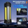 High Lumen COB LED Camping Light: Retractable Pole & Bracket for Outdoor Fishing, Multi-functional Use