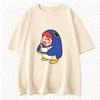 Azumanga Daioh Chiyo Mihama T-shirts WOMEN Manga/Comic Penguin Casual Tshirts 100% Cotton Summer Kawaii/Cute Tee Sense of Design