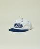 Teulaepighamoni Round Logo Trucker Hat_Navy