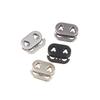 10Pcs 2 Hole Shock Cord Rope Stopper Alloy Spring Buckles Metal Cord Lock For Clothes Replacement Hoodie Shoes Bag Crafts