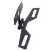 Motorcycle Folding License Plate Holder Adjustable Tail Rear Light Bracket Rack