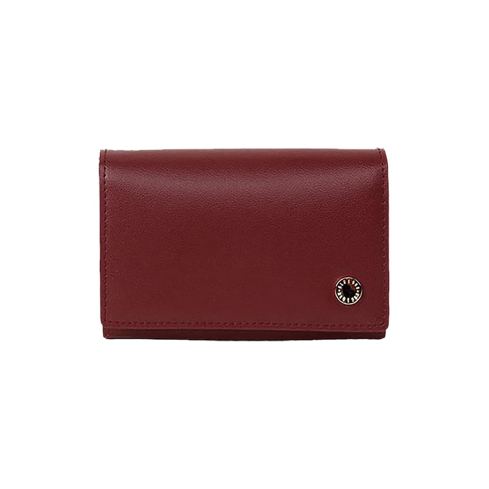 [Синий Шар] Складной Кошелек Вишнево-Красный