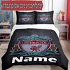 3pcs Duvet Cover Set (1*Duvet Cover + 2*Pillowcase, Without Core), Custom Name Liverpool F.C Pattern Bedding Set, Home Bedroom Decor Gift