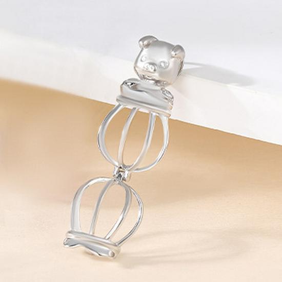 Women's S925 Silver Aromatherapy Magic Box Necklace - Christmas Gift Hollow Pendant