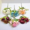 Bouquet Arrangement Flower With Fauk Hydrangeamacrophylla And Roses Wedding For