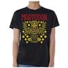 Men's Mastodon Tribal Demon Autumn 2017 (Ex Tour) Slim Fit T-shirt Small Black