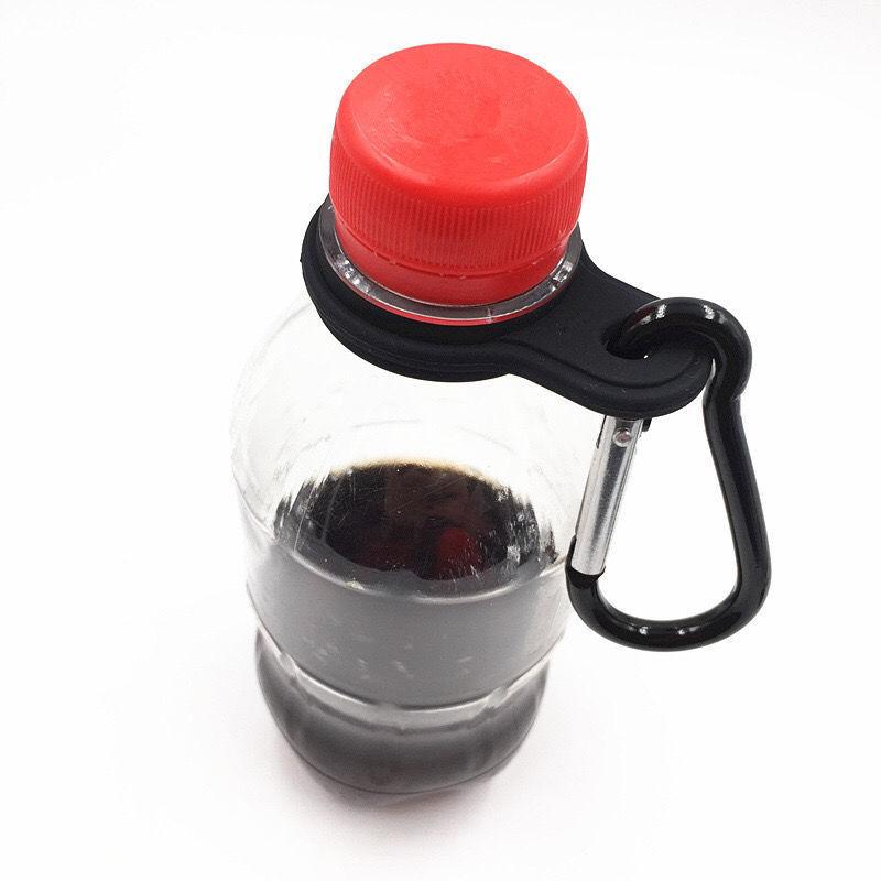 Kettle Hanging Buckle Carabiner Silicone Sports Water Bottle Holder Outdoor Camp Camping Portable Outdoor Elements