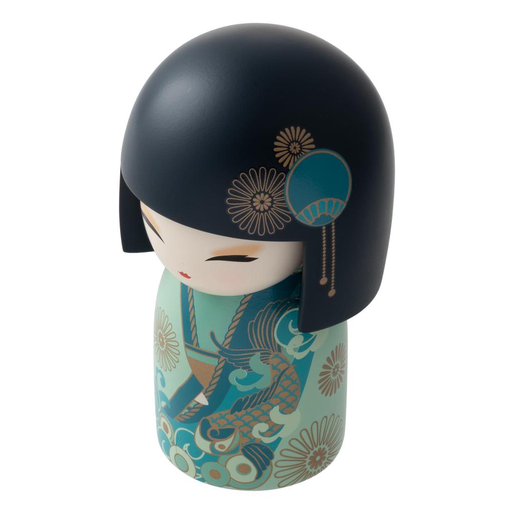 Kimmidoll Kokeshi Doll YOSHIKO 11cm TGKFL070 L, Tall,