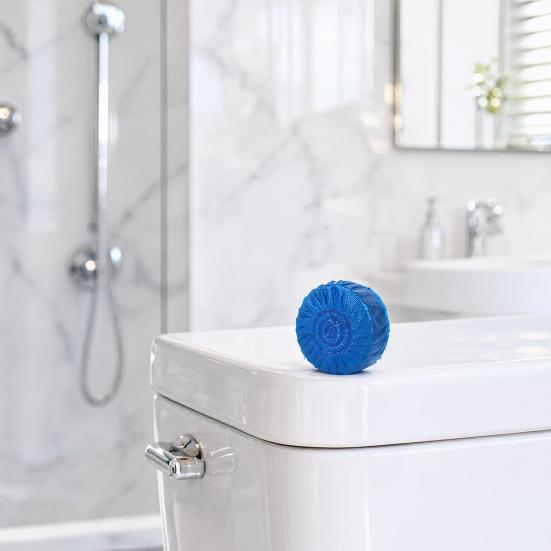 20 Pièces Comprimés Nettoyants Automatiques pour Cuvette de Toilette, Nettoyant pour Réservoir à Déposer pour Salle de Bain, Prévenir les Taches & Désodoriser, Désodorisant Facile à Utiliser pour Cuvette & Réservoir