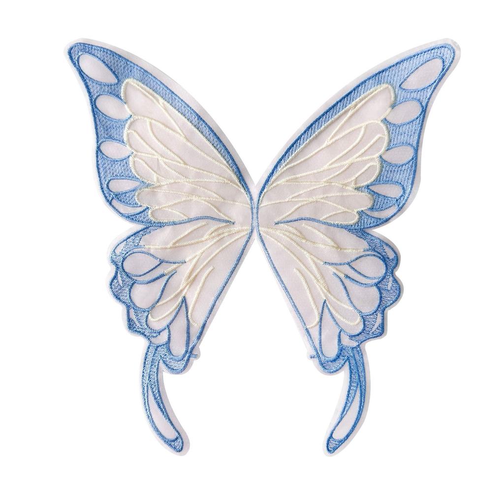 Embroidery Lace Butterfly Color Diy Clothing Accessories Cloth Patch Patch Ornament