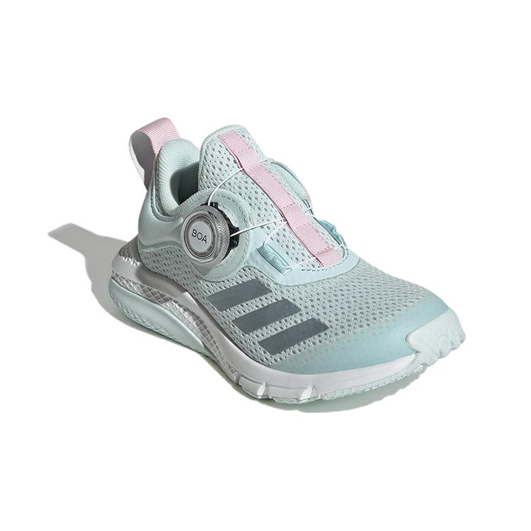 Adidas Activeflex Boa K Comfortable Non-Slip Durable Breathable Low-Top Running Shoes Kids Sneakers Blue GZ2304