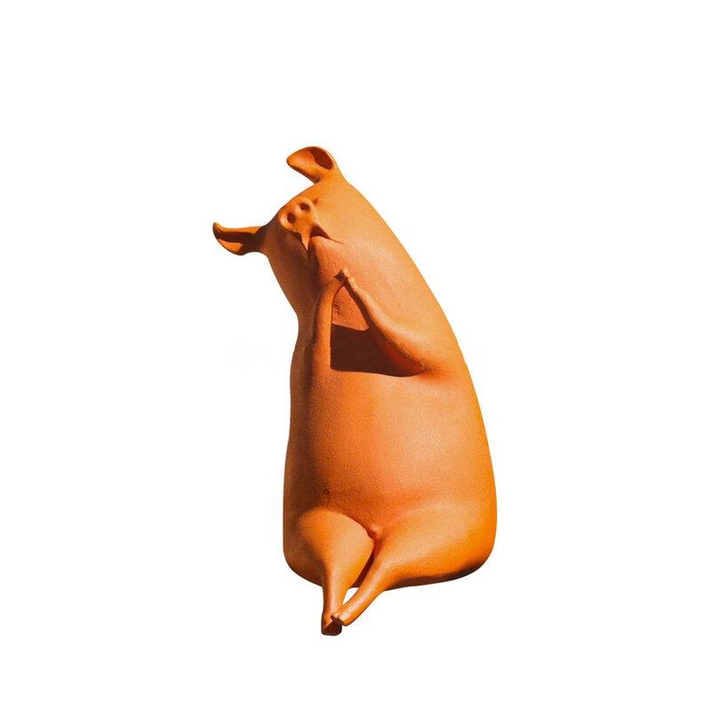 Surprise Pig Desktop Ornament