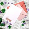 Floral Stationery Paper, 36 Pieces Stationery Set(24 Writing Stationery Paper + 12 Envelopes), Letter Writing Sets, Fancy Envelopes, Stationary