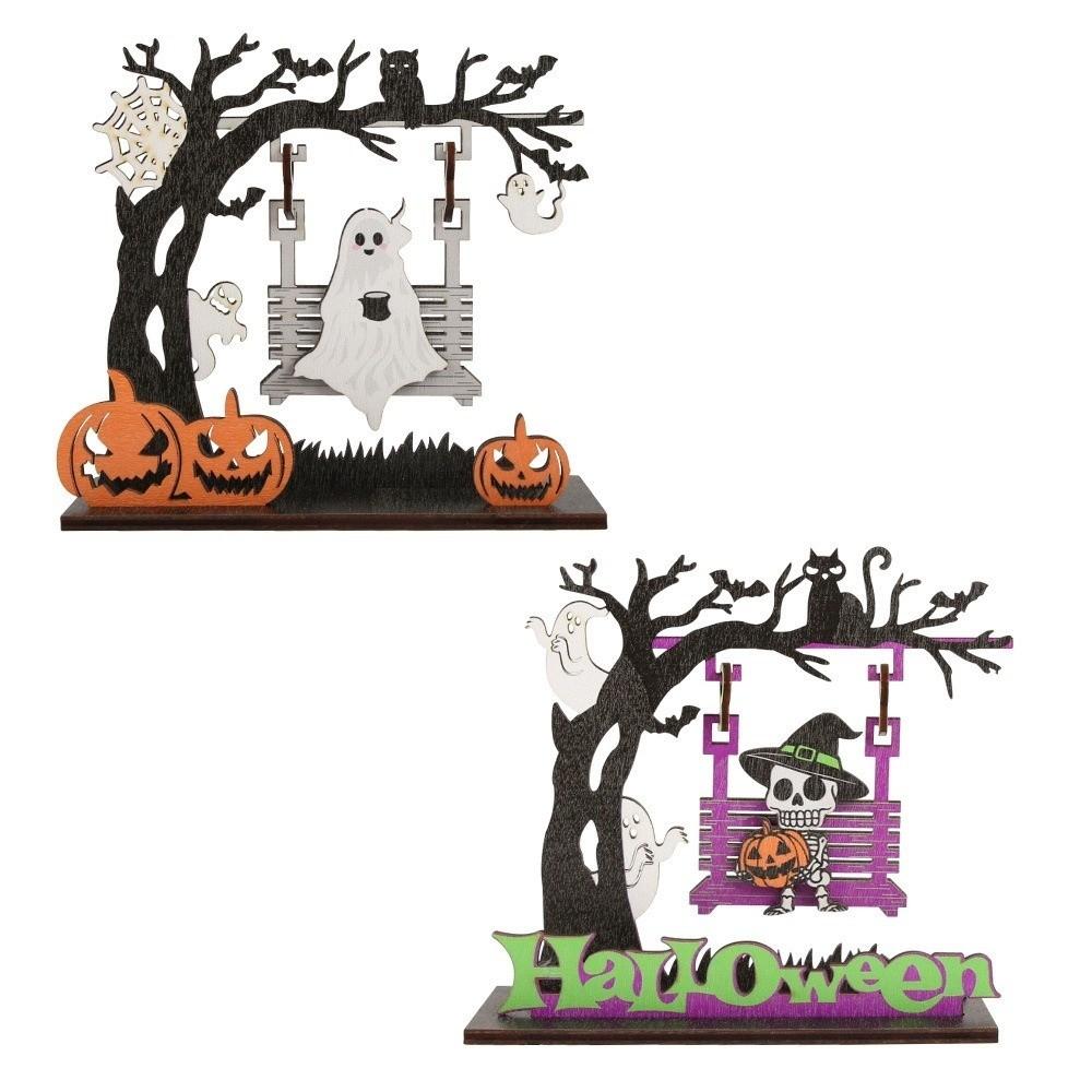 Wooden Decorative Statue Swing Style Display Figurines New Holiday Ornament Gift Giving